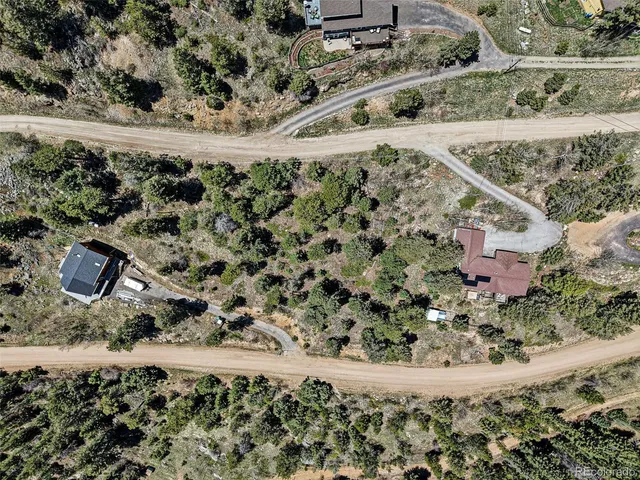 a view of a city with mountain