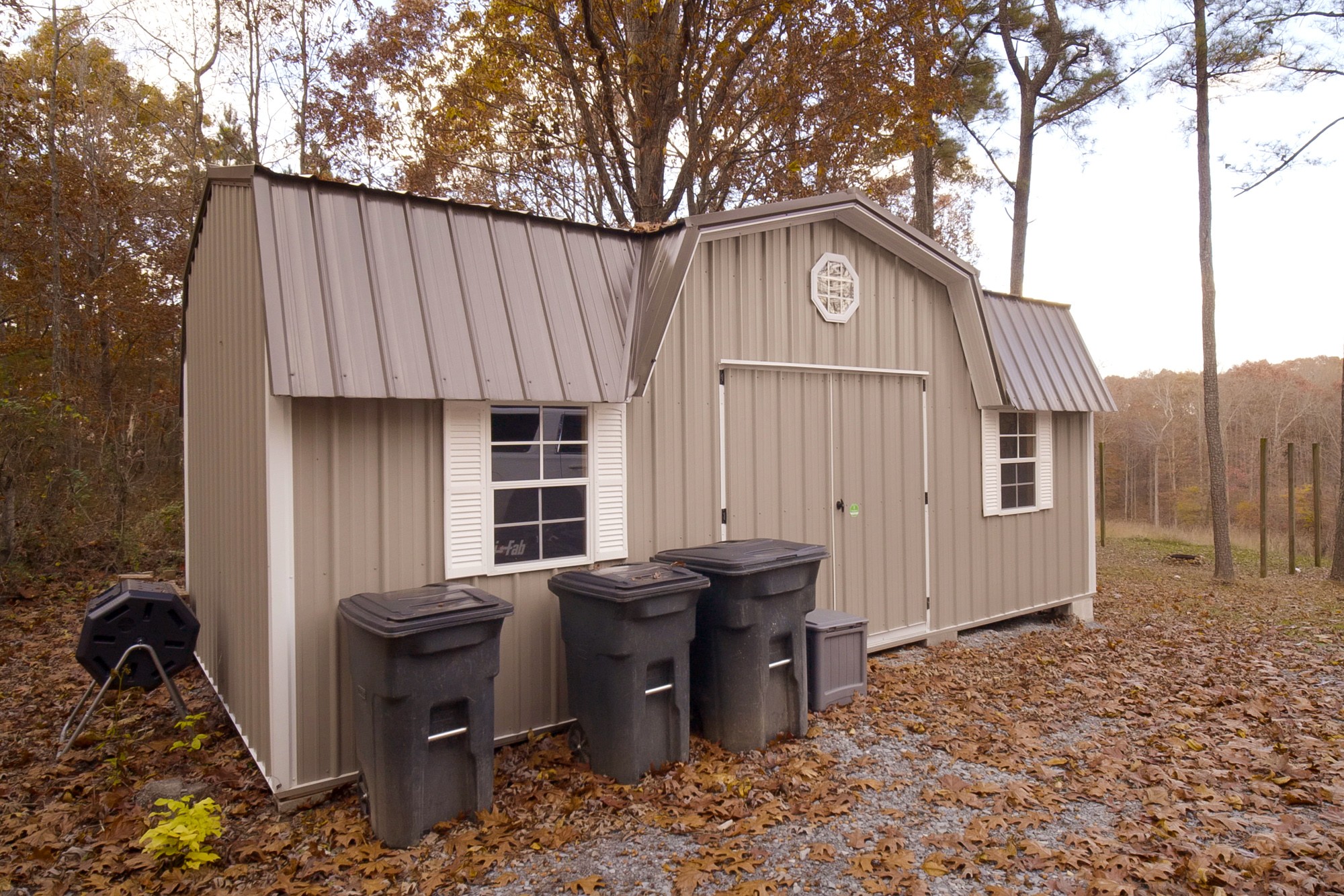 5061 Spears Road Centerville, TN 37033 - Photo 16 of 55 a backyard of a house with barbeque oven and outdoor seating