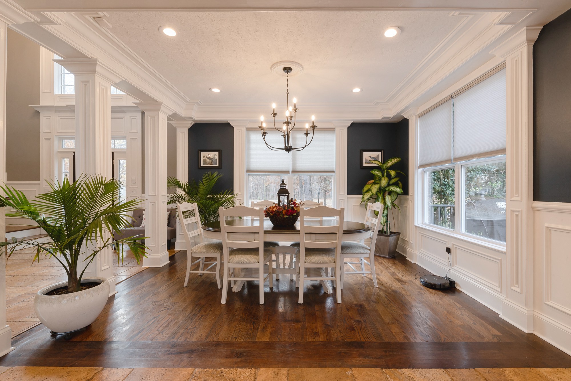 5061 Spears Road Centerville, TN 37033 - Photo 27 of 55 a view of a dining room with furniture a chandelier and wooden floor