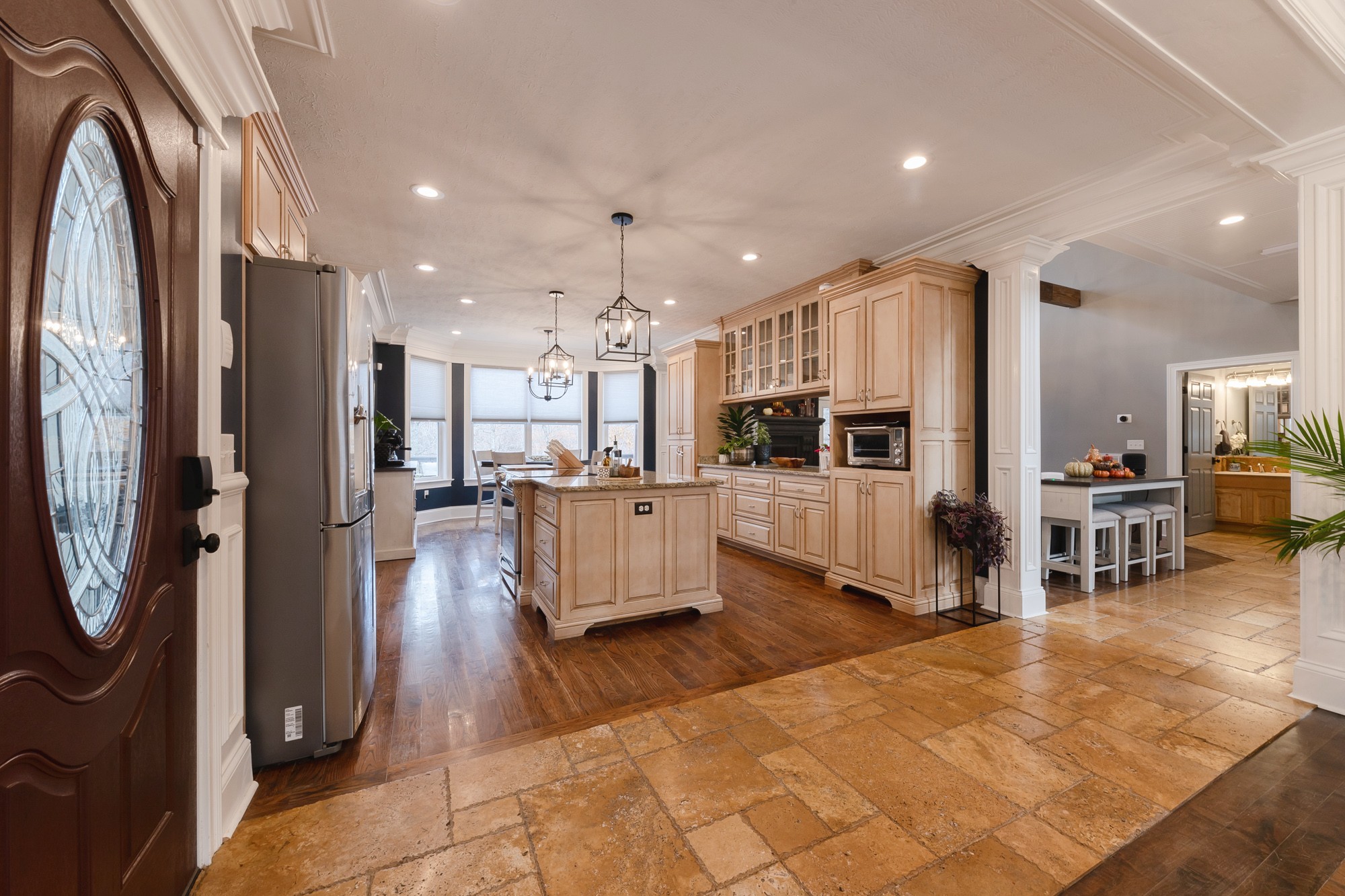 5061 Spears Road Centerville, TN 37033 - Photo 28 of 55 a large space with stainless steel appliances kitchen island granite countertop lots of counter space and cabinets