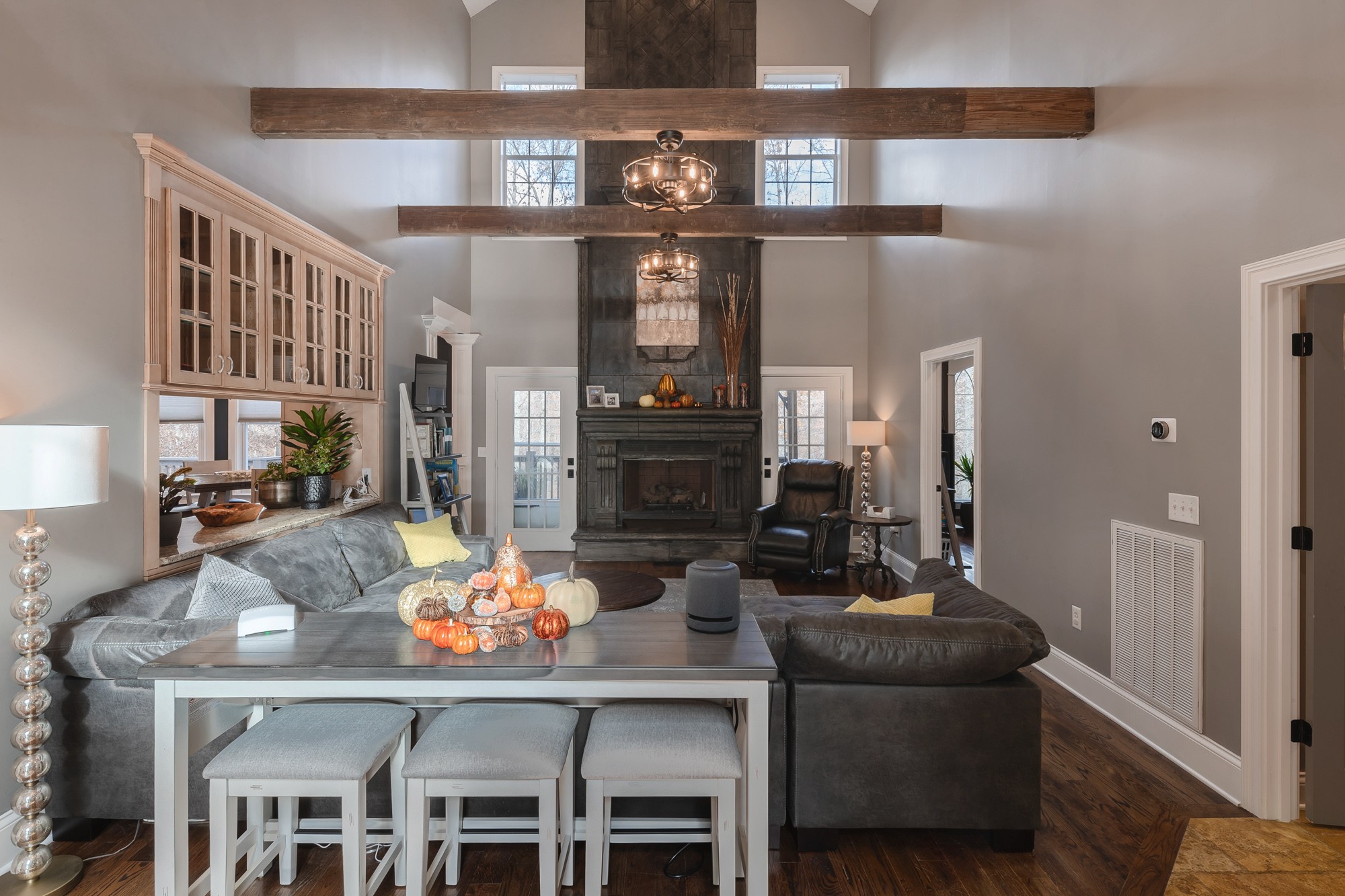 5061 Spears Road Centerville, TN 37033 - Photo 34 of 55 a living room with fireplace furniture and a window