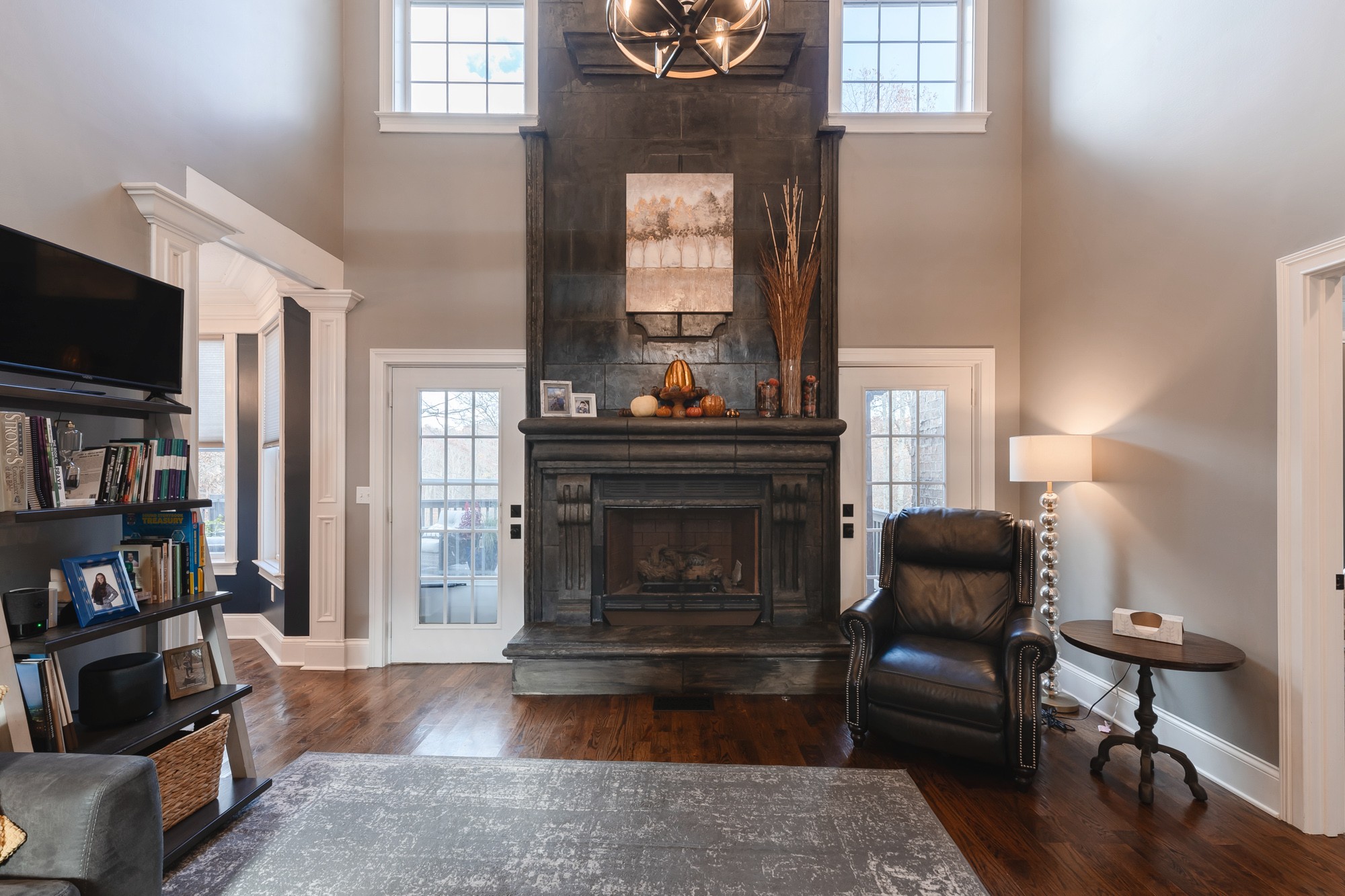 5061 Spears Road Centerville, TN 37033 - Photo 36 of 55 a living room with furniture and a fireplace