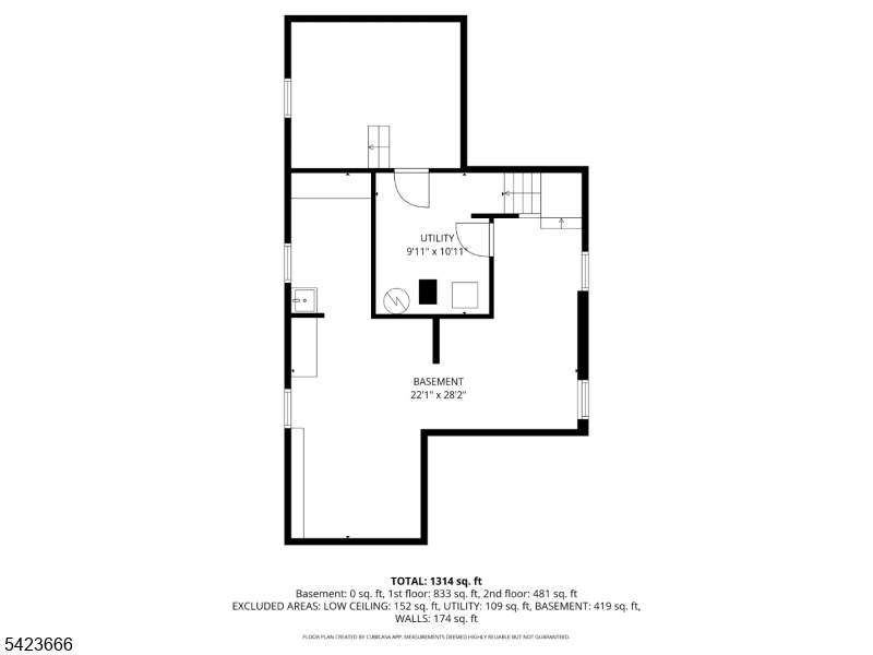 1017 Grandview Avenue Union, NJ 07083 - Photo 33 of 34 a picture of a living room with a white wall and a painting