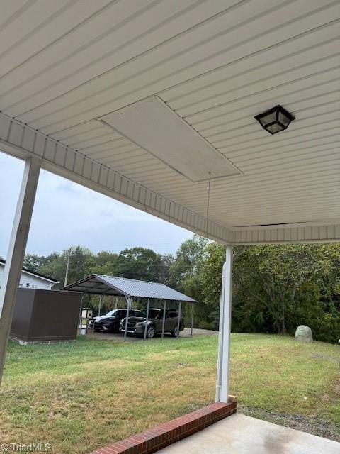 1325 Mining School Road State Road, NC 28676 - Photo 15 of 17 Carport with pull down storage