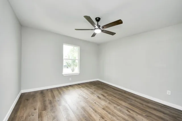 wooden floor in an empty room