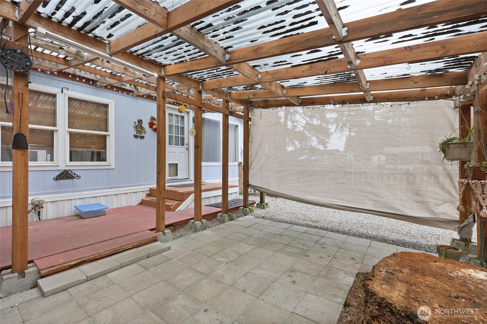 17340 Sargent Road Southwest, Unit 54 Rochester, WA 98579 - Photo 26 of 30 a view of an indoor porch