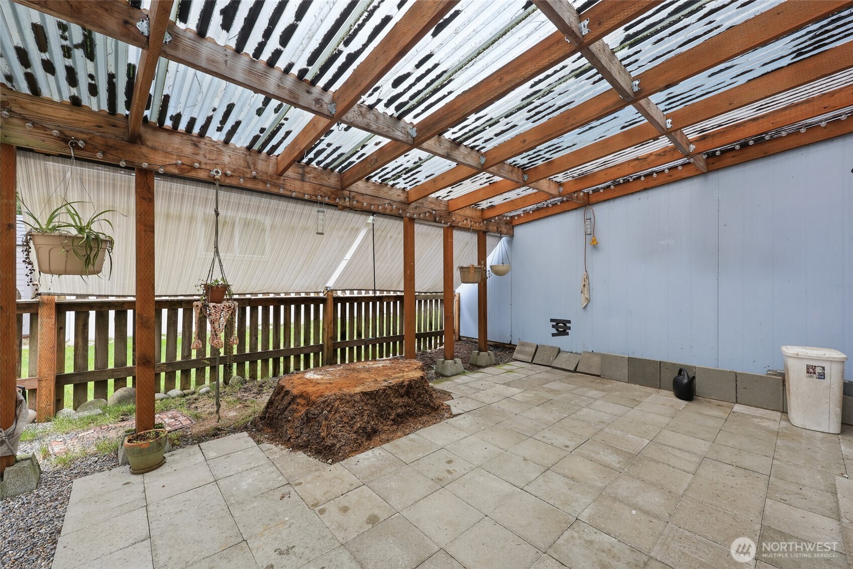 17340 Sargent Road Southwest, Unit 54 Rochester, WA 98579 - Photo 30 of 30 a view of a shaded area in a room