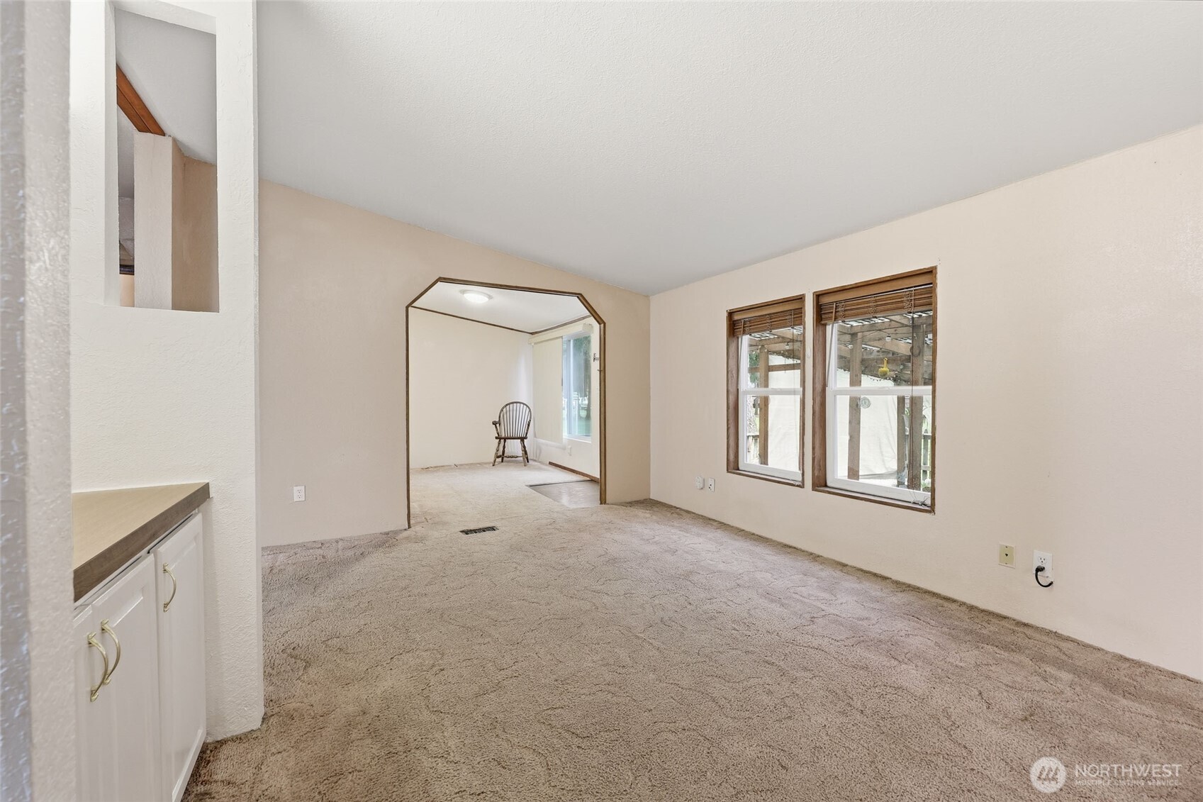 17340 Sargent Road Southwest, Unit 54 Rochester, WA 98579 - Photo 7 of 30 a view of empty room with front door
