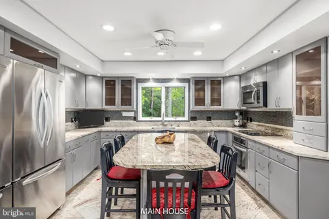 a view of a door with a glass door