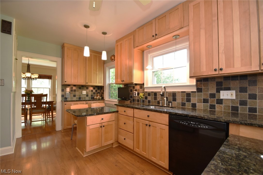 3263 Chadbourne Road Cleveland, OH 44120 - Photo 11 of 35 Eatin Kitchen with view to the Dining Room