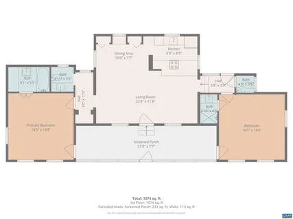 $400,000 | 2068 Lakeside Drive, Charlottesville, VA 22901