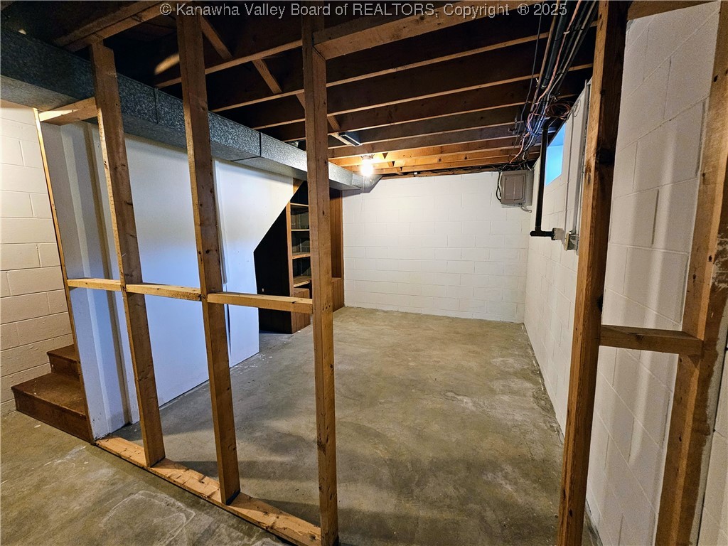 10865 Huntington Road Gallipolis Ferry, WV 25515 - Photo 29 of 40 Basement Room framed in