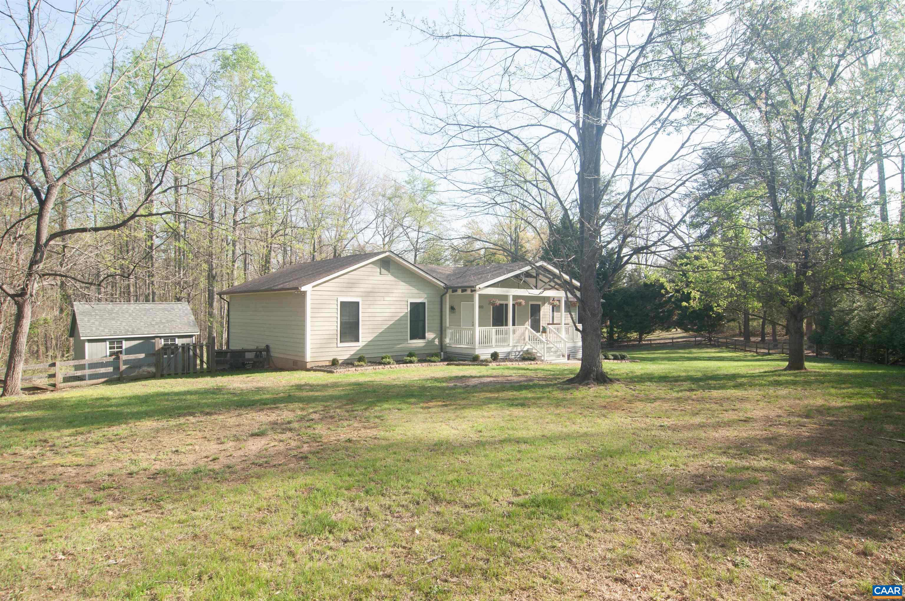 4600 Advance Mills Road Earlysville, VA 22936 - Photo 53 of 61 a front view of a house with a yard