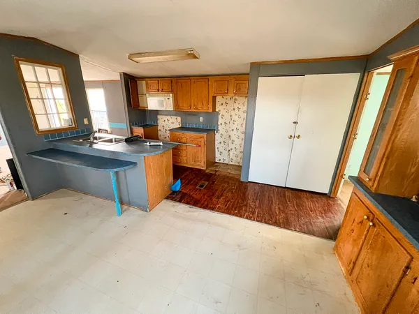 a very nice looking room with a large window