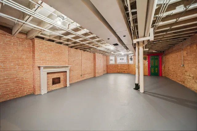 a view of a chairs on the roof deck