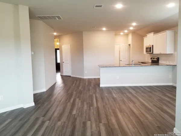 a view of a small space