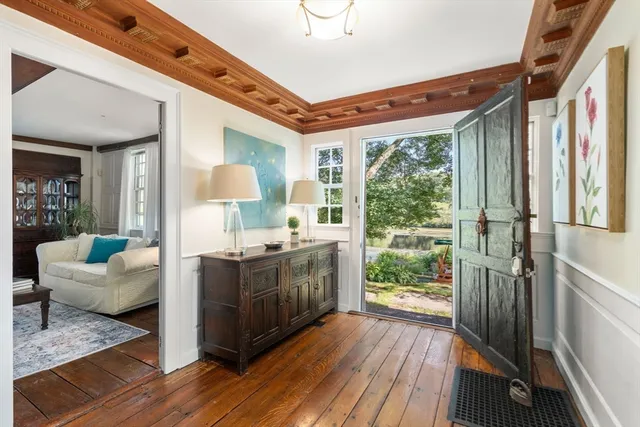 a view of a living room and window