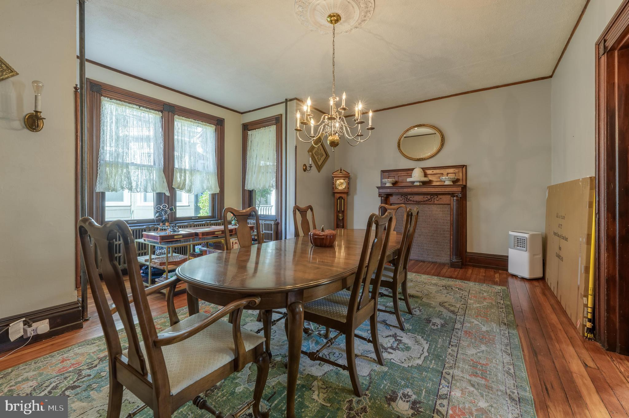 48 Broad Street Mount Holly, NJ 08060 - Photo 20 of 63 a view of a dining room with furniture window and outside view