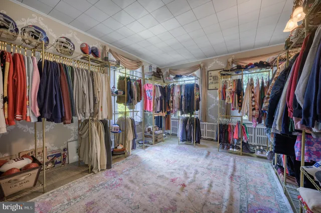 a view of a bathroom from the hallway