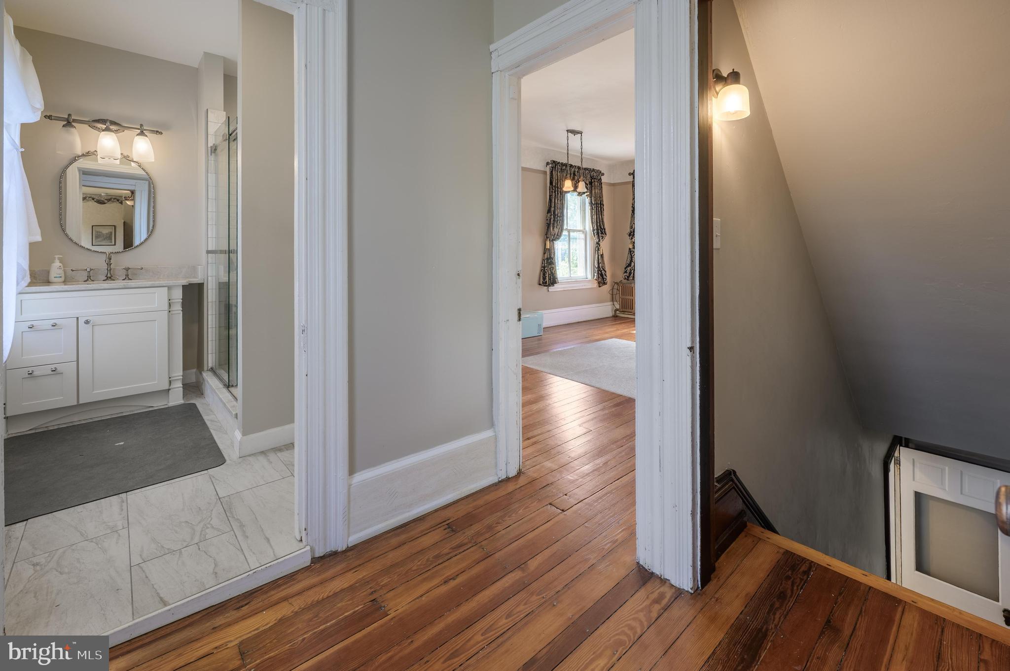 48 Broad Street Mount Holly, NJ 08060 - Photo 41 of 63 a view of a bathroom from the hallway