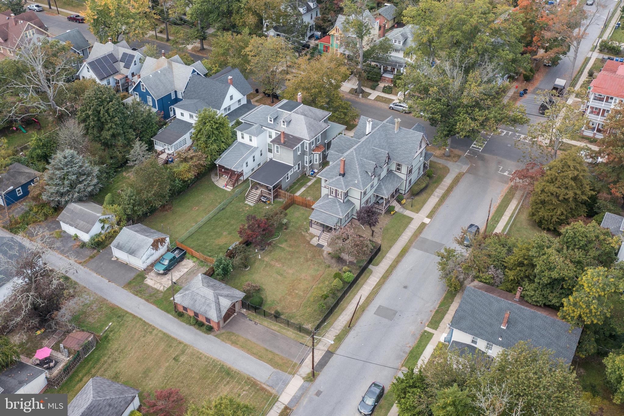 48 Broad Street Mount Holly, NJ 08060 - Photo 56 of 63 an aerial view of residential houses with outdoor space