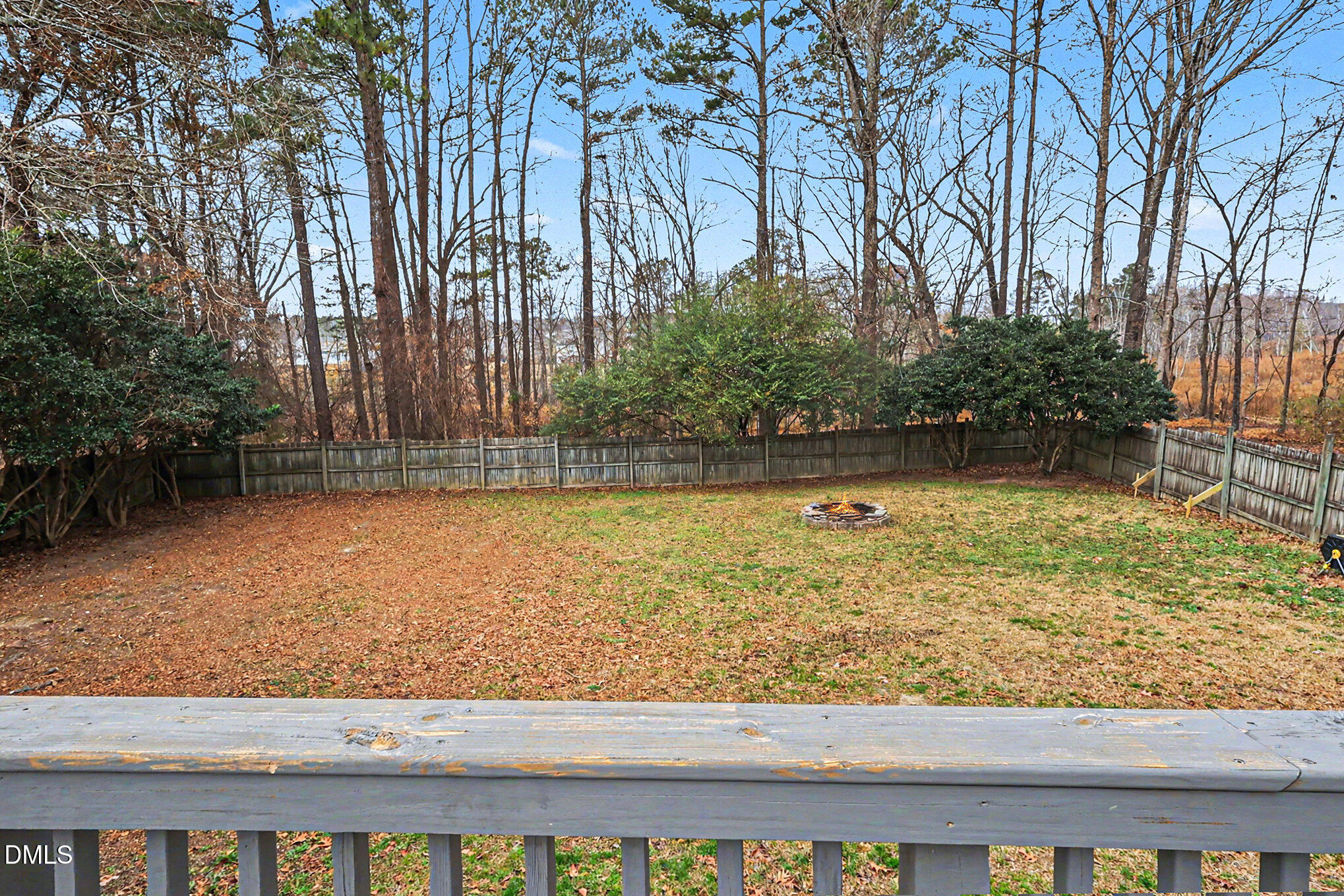 186 Turtle Point Drive Fuquay-Varina, NC 27526 - Photo 27 of 33 a view of a yard with an outdoor space