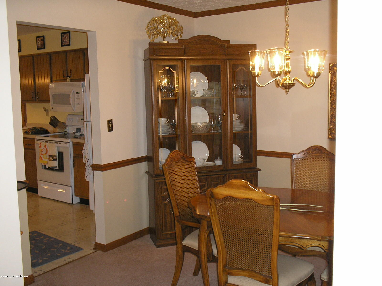2606 Wareham Road Louisville, KY 40242 - Photo 17 of 34 Dining Room and Kitchen view.JPG