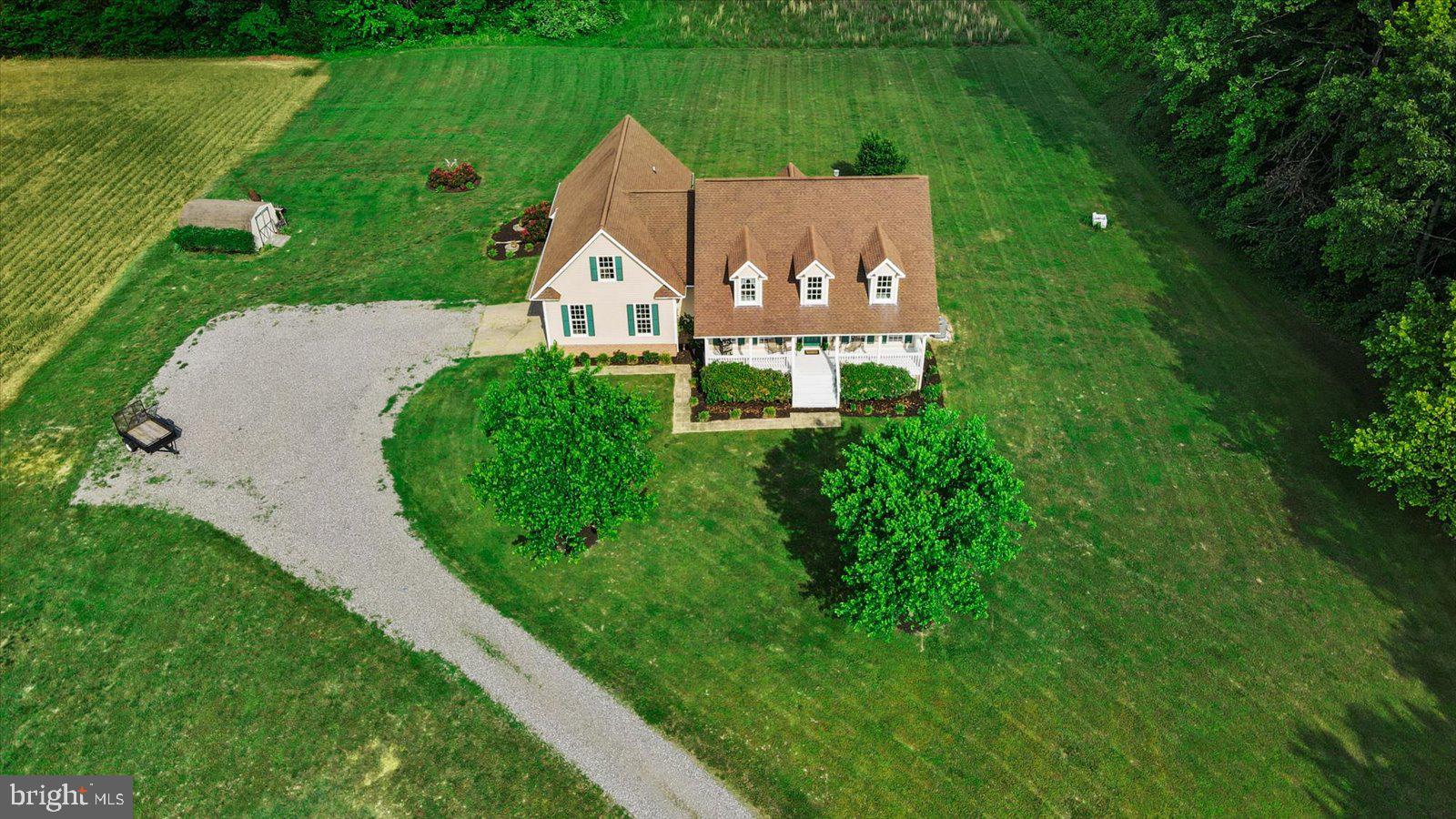 22149 Carters Gate Road Ruther Glen, VA 22546 - Photo 27 of 35 ariel front