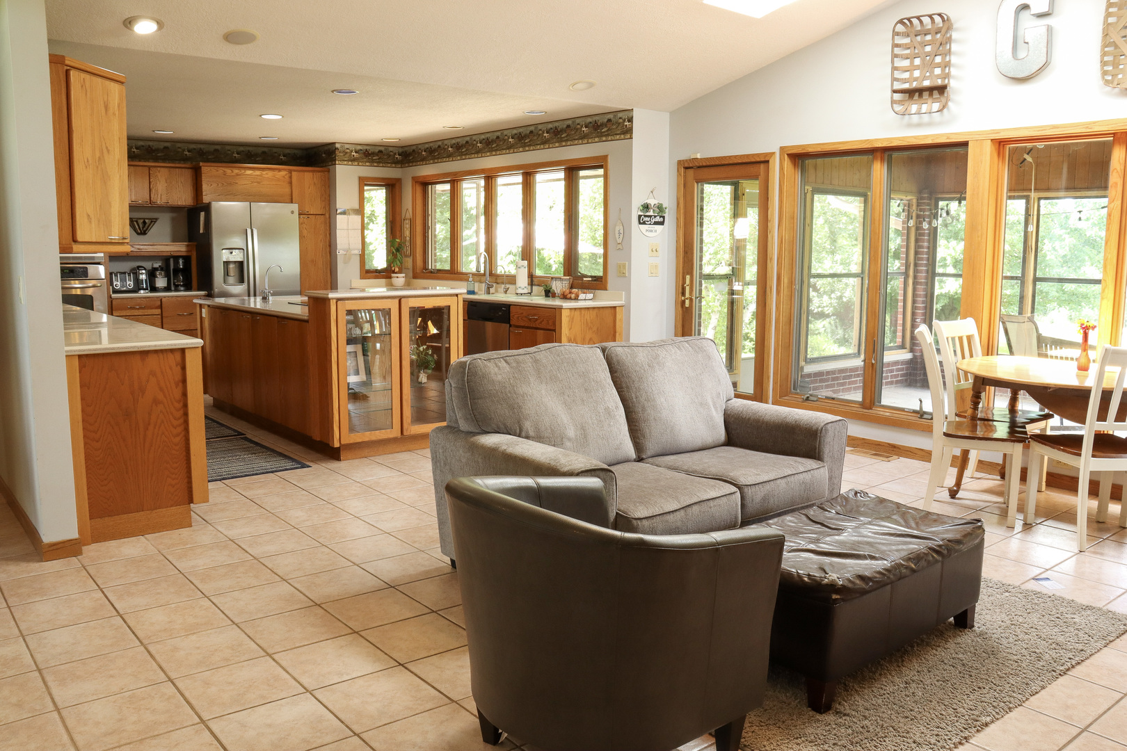 16181 Sand Road Fulton, IL 61252 - Photo 12 of 57 a living room with furniture and large windows