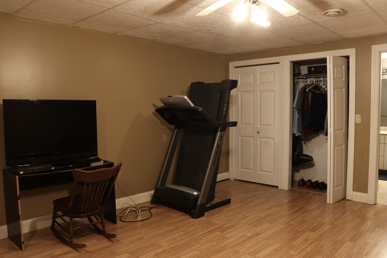 16181 Sand Road Fulton, IL 61252 - Photo 42 of 57 a view of a workspace with furniture and gym equipment