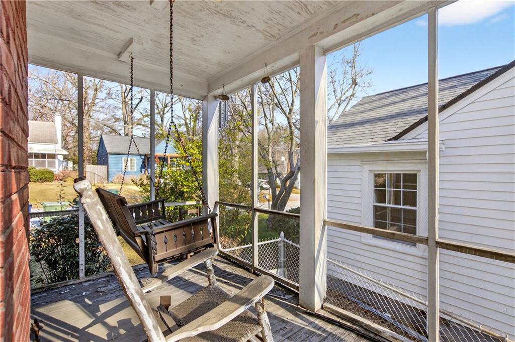 804 Berkeley Avenue Northwest Atlanta, GA 30318 - Photo 15 of 21 a view of balcony with couch