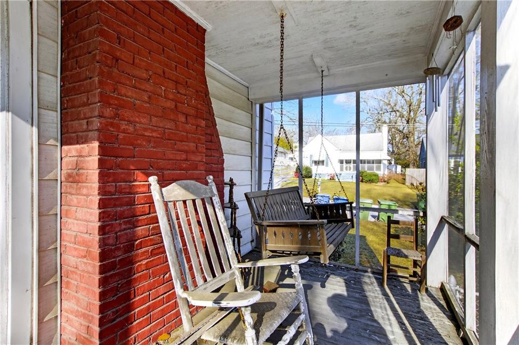 804 Berkeley Avenue Northwest Atlanta, GA 30318 - Photo 16 of 21 a view of a balcony with chairs