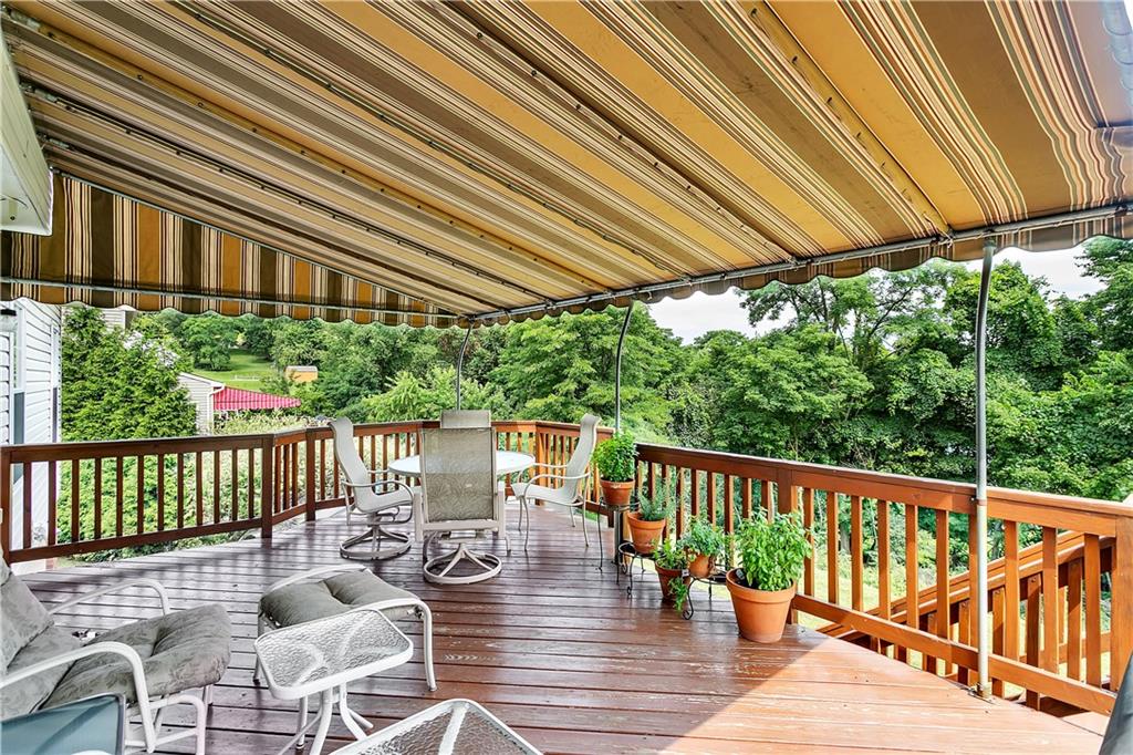 229 Field Club Circle McKees Rocks, PA 15136 - Photo 26 of 34 a view of a patio on the roof deck