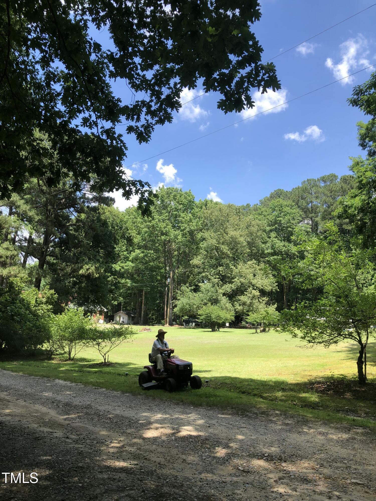 709 Oak Ridge Drive Cary, NC 27519 - Photo 21 of 30 a view of a garden with a tree