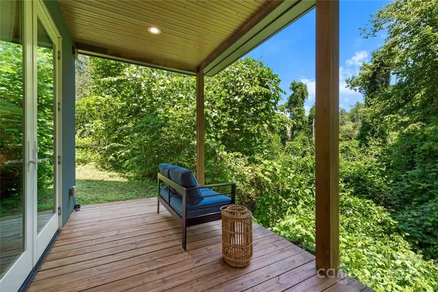 a view of outdoor space with deck