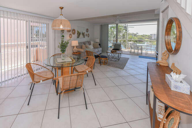 353 Highway 1, Unit F306 Jupiter, FL 33477 - Photo 19 of 43 a living room with furniture a table and large windows