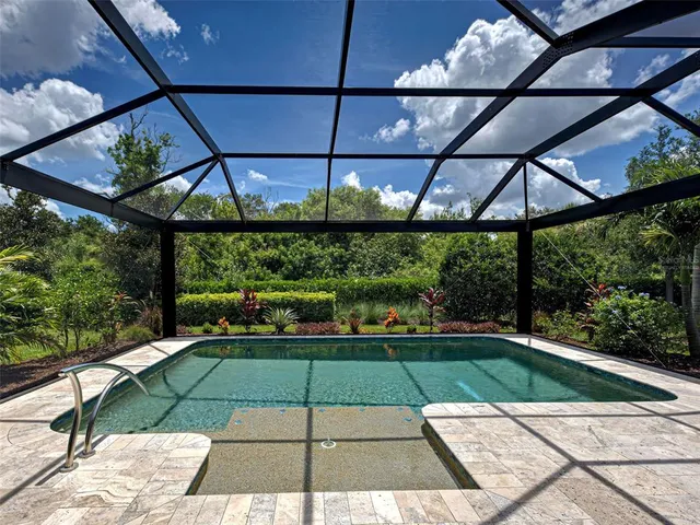 a view of porch with a yard