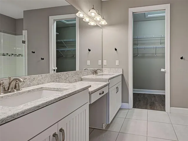 a stove top oven sitting inside of a room