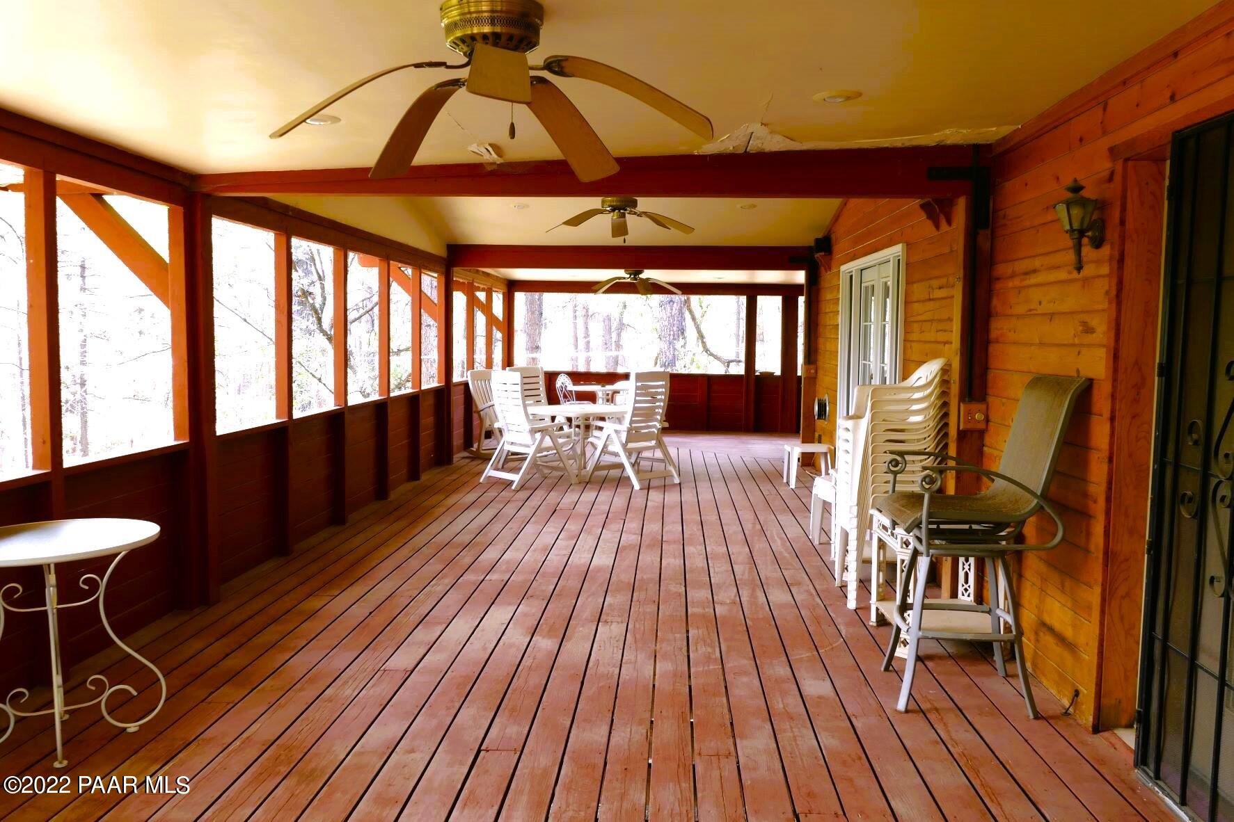 5970 Old Walker Road Prescott, AZ 86303 - Photo 36 of 46 Huge Covered Deck