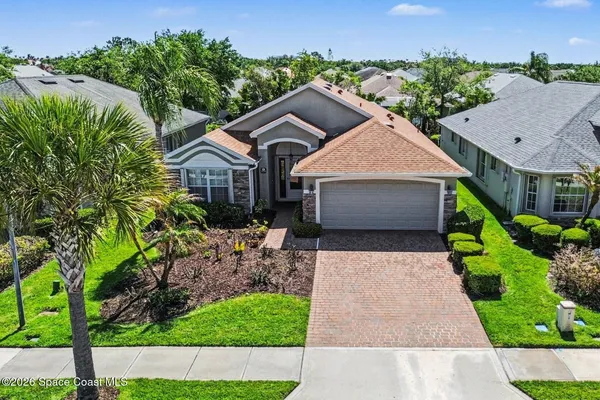 front view of house with a yard