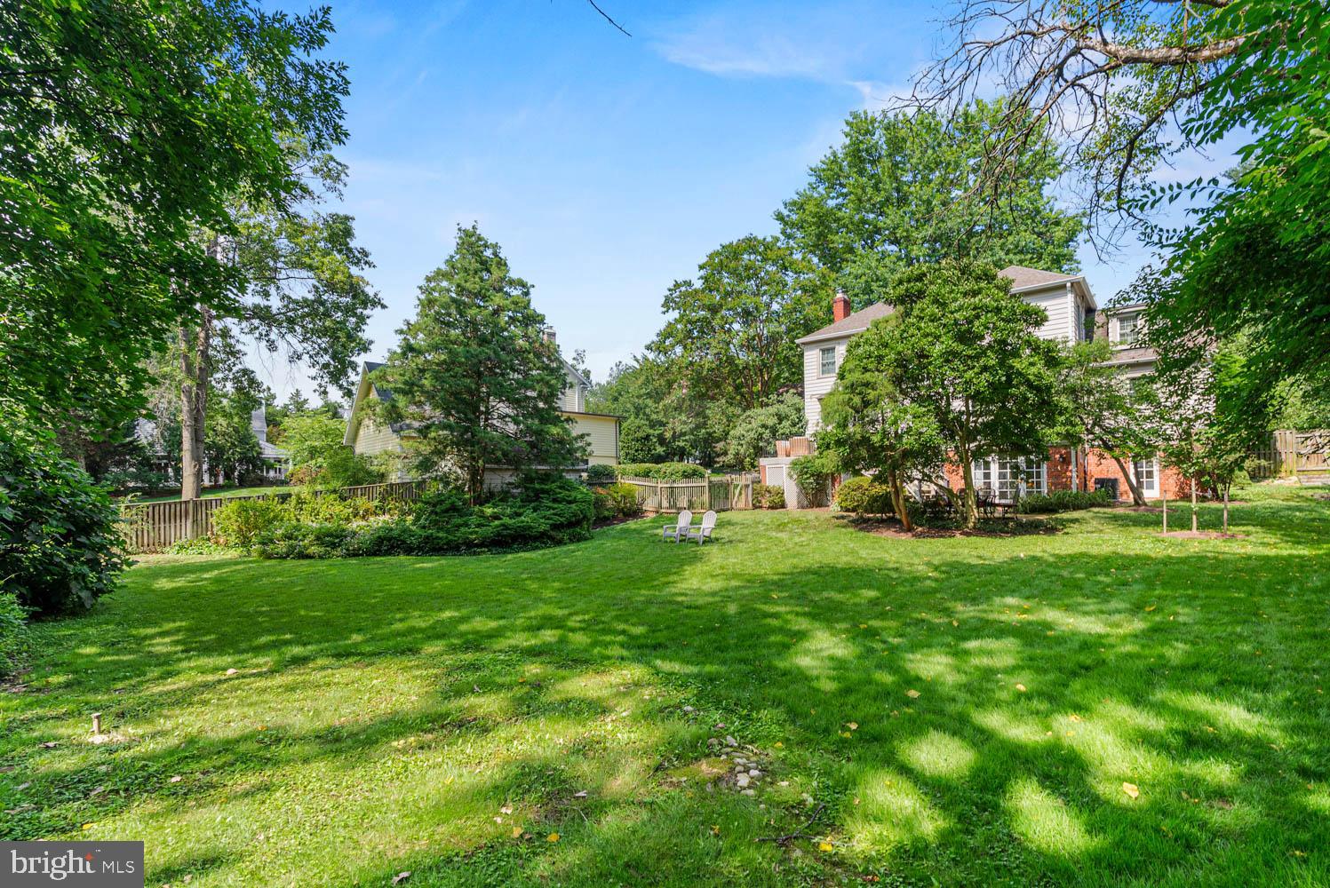 7406 Brookville Road Chevy Chase, MD 20815 - Photo 61 of 72 Huge Rear Yard