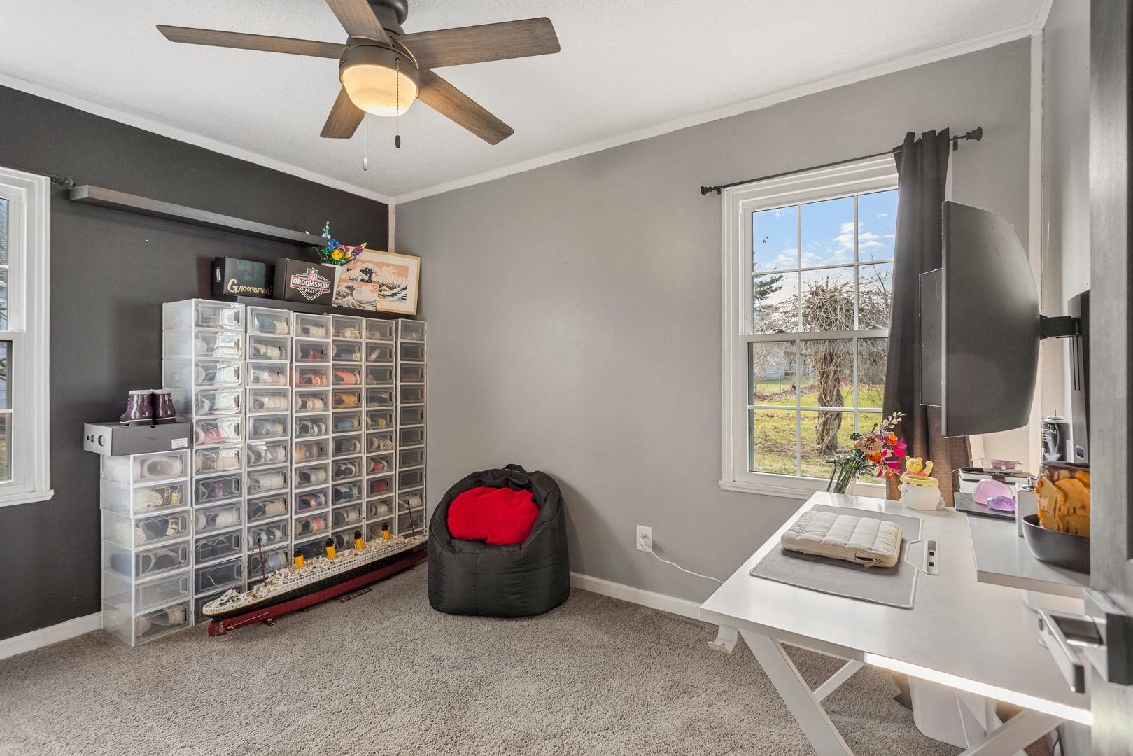 1351 West Pershing Road Decatur, IL 62526 - Photo 17 of 24 a view of room with window and toys