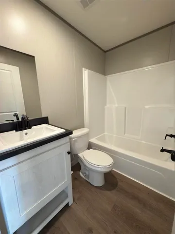 a view of building with an ocean view