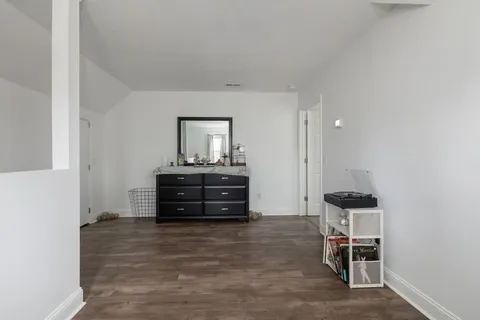 a room with furniture