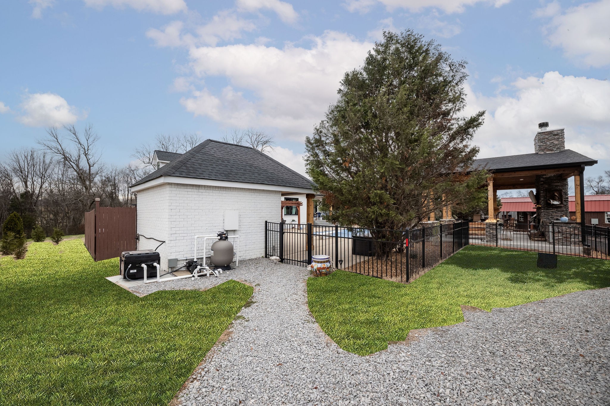 95 Old 25 Loop Castalian Springs, TN 37031 - Photo 70 of 93 a view of a house with a yard