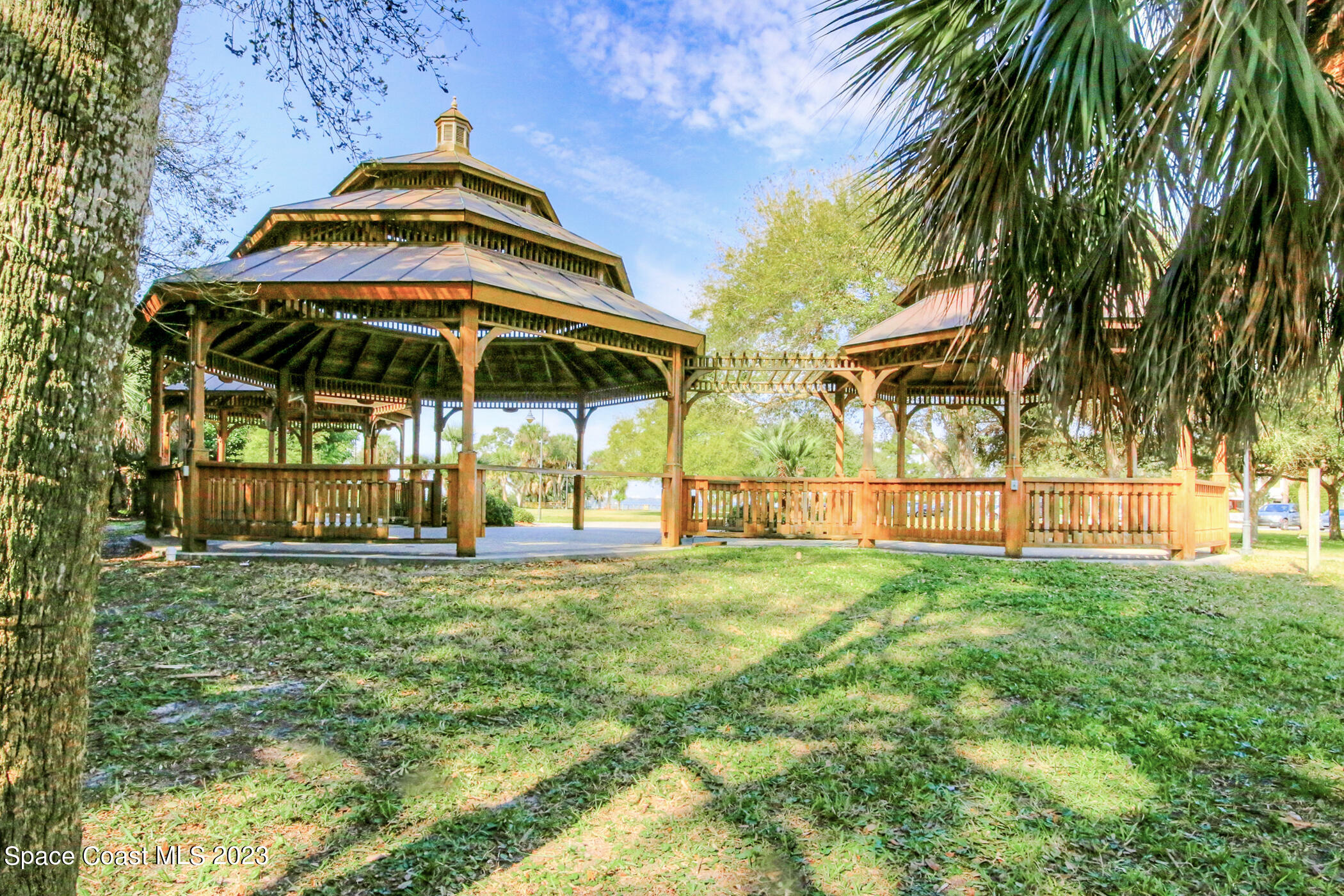 2007 Oak Street Melbourne Beach, FL 32951 - Photo 25 of 26 a view of a trees in front of a house
