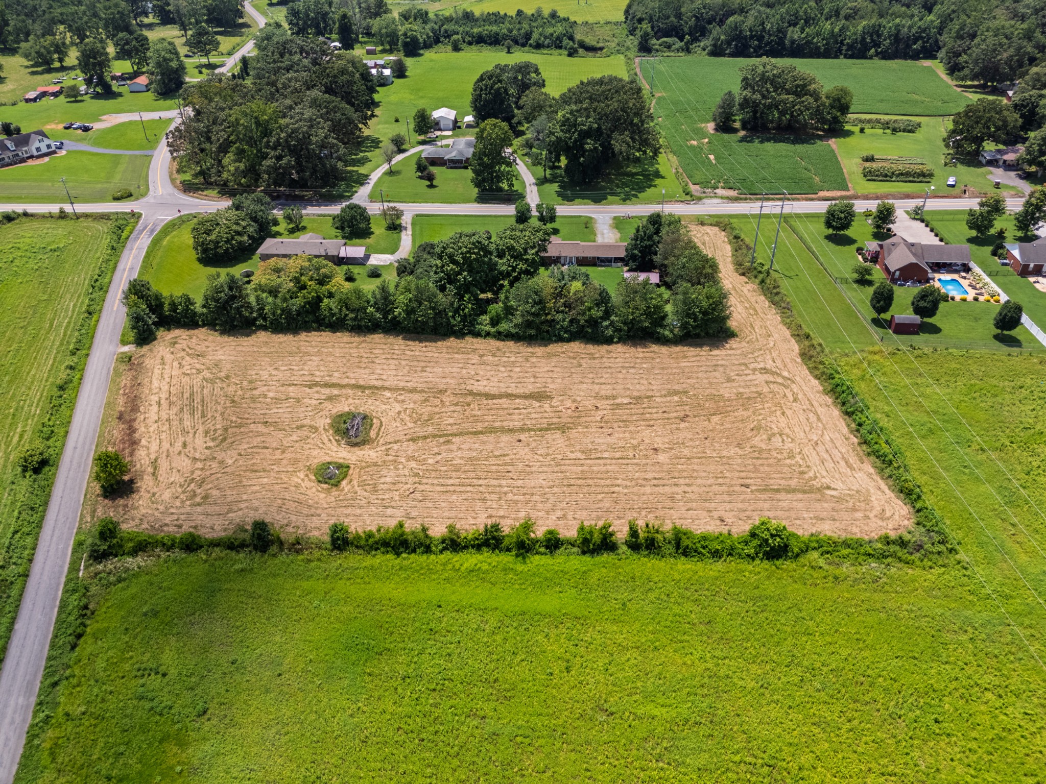 6 Snow Road Flintville, TN 37335 - Photo 7 of 15 an aerial view of a house with a garden