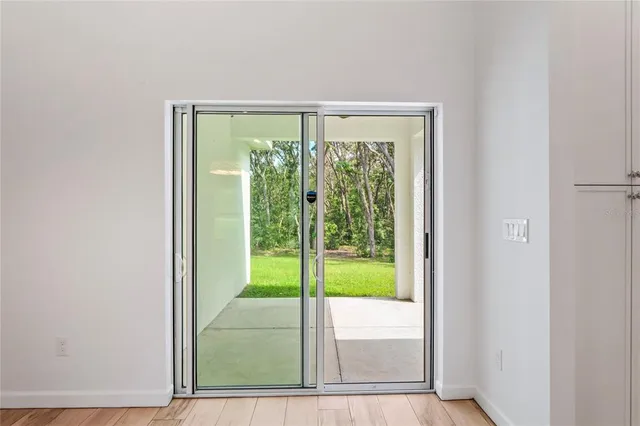 a view of outdoor space with deck and yard