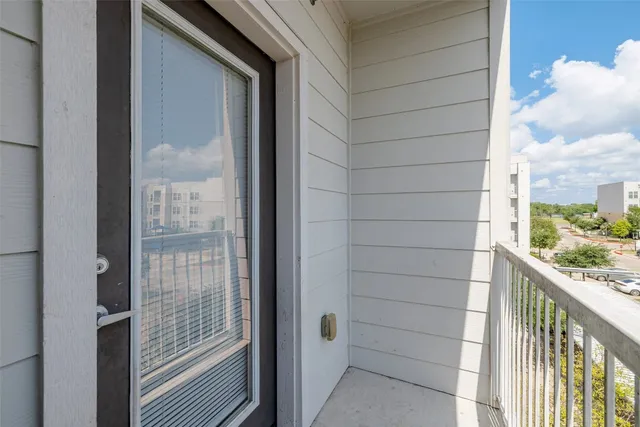 a view of front door