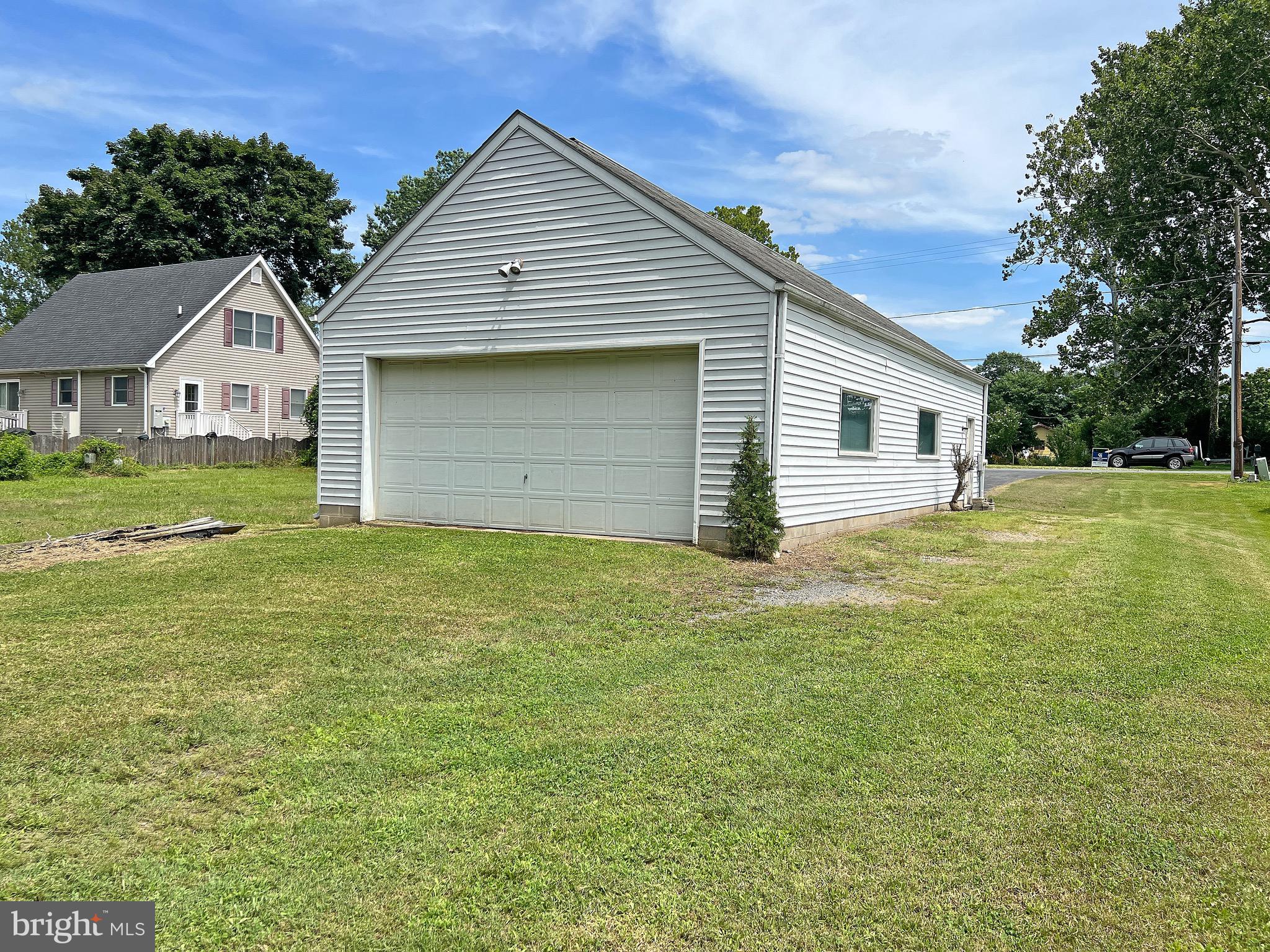 56 Farmdale Road Earleville, MD 21919 - Photo 2 of 56 Large 2 story 25x50 detached drive-through garage
